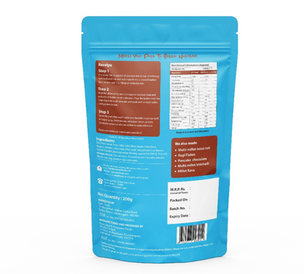 Multi Millet Pancake Mix With Goodness Of Lotus Seeds