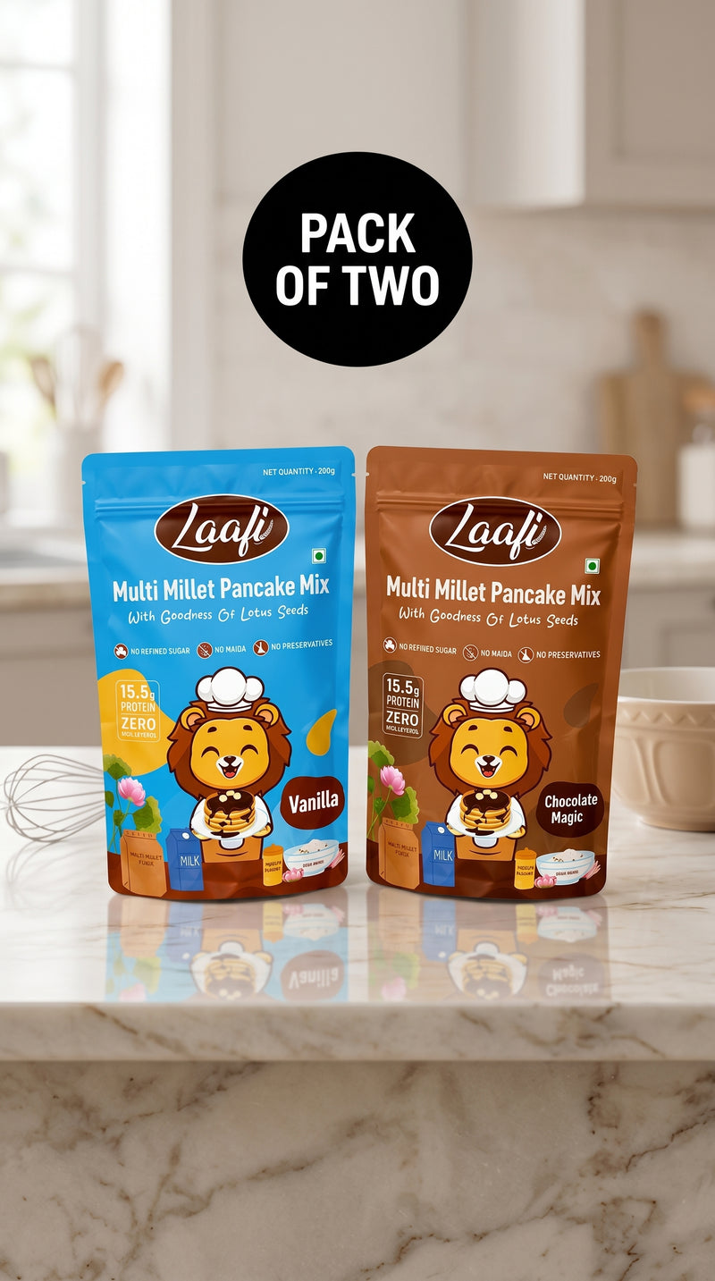 Special Offer - Multi Millet Pancake Mix Combo (Vanilla + Chocolate)