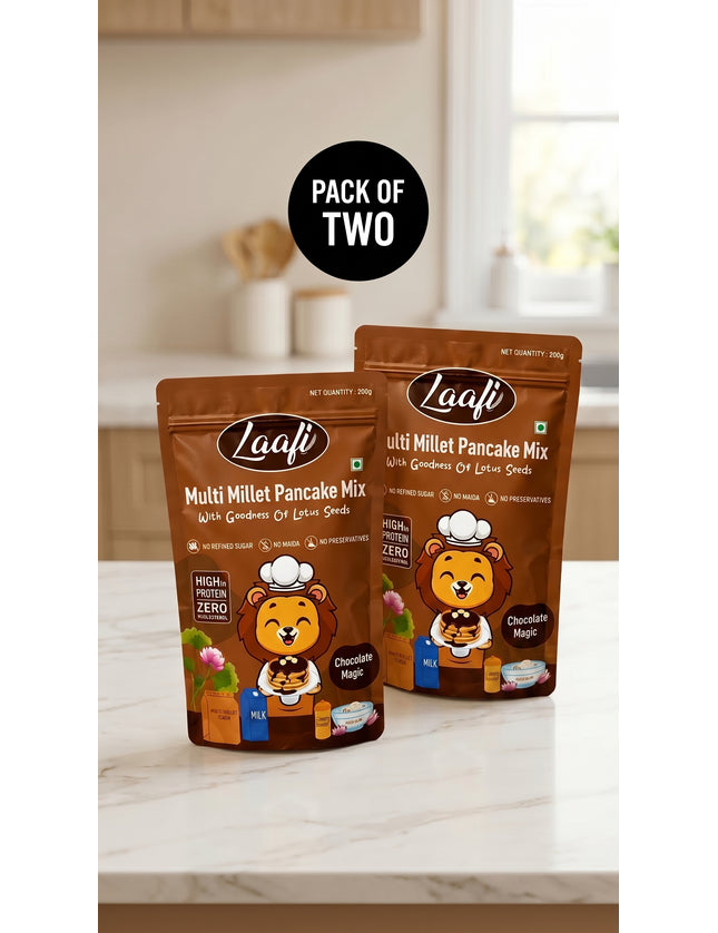 Special Offer - Multi Millet Pancake Mix Chocolate Magic Flavour (Pack of 2)