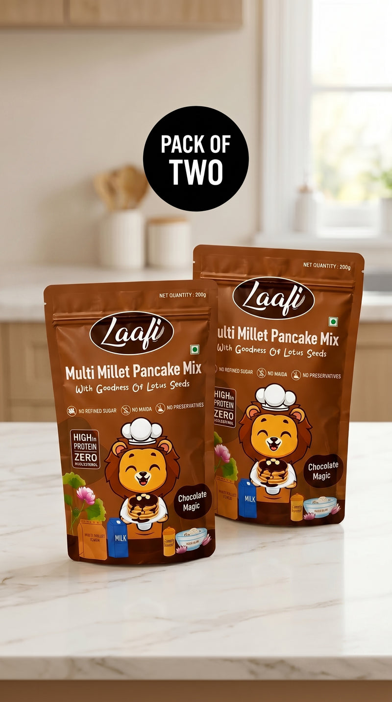 Special Offer - Multi Millet Pancake Mix Chocolate Magic Flavour (Pack of 2)